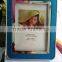new design decorative shinning silkscreen baby photo frame 5x7''