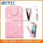 Set Screen Protector Stylus And Case , Bling Black Leather Wallet Cover For Samsung Galaxy Fame S6810