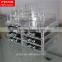 Customized transparency cosmetic clear acrylic display case