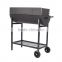 New arrival top brand park trolley barrel standing bbq grill