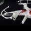 Smartphone control professional 2.4g 6 axis 4ch rc quadcopter drone with c and wifi fpv camera