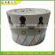 Custom Printed Empty Round Gift Paper Box