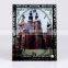 Sublimation glass photo frame, glass crystal clock