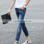 2015 Top quality low Price wholesale slim fit demin Jeans woman