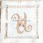 Hand embroidered monogram pillow-floral embroidery ,lavender bag