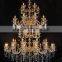 2015 White Refined Big Crystal Pendant Lights with CE