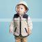 DB2340 dave bella 2015 autumn infant clothes toddlers waistcoats plaid baby vest with hat