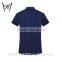 2016 new stylish men short sleeve fit casual shirts