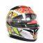 2016 new design full face motorcycle helmet ABS material with double visor