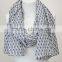 100% Cotton Dot Printed New Styles Fashion Scarf Shawl