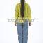 Outdoor Waterproof Light Yellow Woman Tech Jacket