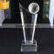 2016 blank with round ball crystal trophy for sport