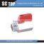China Manufacture Forged Brass Ball Valve 1/4 MPV04