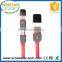 Soft TEP usb cable for iphone 6 with 2.1A current capable