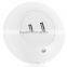 LED night light with dusk to dawn sensor and dual USB wall Plate charger