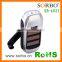 SORBO Small Dynamo Solar Rechargeable 3 LEDs Torch