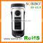 Hot Sale Mini Solar Power and Hand Crank Green Power LED Flashlight Can Use in 5 Meters Water