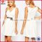 sleeveless belt dress ,wholesale clothing women dress