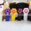 laser pointer white Winod Cat paw shape laser Beam WIN-1923 wholesale paw print charms blister packing laser pointer white light