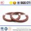 TC 135x170x12 towed vehicle front wheel hub double lip rubber covered NBR viton mechanical oil seal