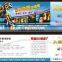 thermal holygram security paper ticket printing