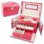 Most popular classical leather fancy jewelry boxes