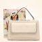 Buy From China Fashion Hand Bag White Small Zipper Pocket Tote Bag Lady Note Bag for Party