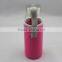 thick tube glass drinking water bottle for children