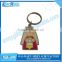 Round promotional metal spinning keychain