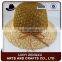 Fashion Promotional Natual straw boater hat