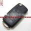 High Quatity Car Key for vw romote 3 button key shell for vw flip remote key shell