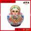 face 3d dolls traditional matryoshka doll for children games