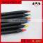 Promotional hot selling black 6 color wood pencil