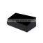 2 slot black acrylic hotel supplies storage box