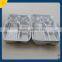 Disposable 4- compartment aluminium foil food tray