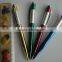2015 New Project Custom logo shiny ballpoint pen for gift