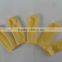 yellow/beige latex finger cot with anti-static for cleanroom use powder free