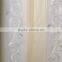 deep embossed European strip flower vinyl wallpaper