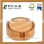 china factory FSC&BSCI bamboo display wooden coaster pallets