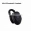 Popular New Mini Style Wireless metal bluetooth earbuds V4.0 handfree for All Phones