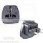 Travel adapter uk 3 pin to europe 2 pin adaptor plug CE