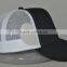 Guangzhou Hat Factory Professional Custom 100% Polyester in Black/white Trucker Cap