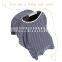 Full Coverage Nursing Cover for Breastfeeding Luxurious, Soft Breathable Cotton in Poncho Style Navy Stripe