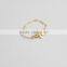 Latest design ladies rings custom chain ring for dealer