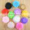 Pure Color Artificial Chiffon Fabric Flower Handmade Hair Accessories