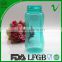 Food grade transparent sport water 700ml PCTG plastic bottle for drinking