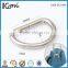 Metal Nickel Plated Welded Steel D Ring For Bag Straps