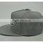 Custom blank flat brim 5 panel snapback cap/hat 3D embroidery cap