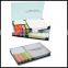 4 colors Article Index decorate letter shaped sticky notes with memo pads