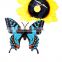 Kawachi Solar Fluttering Butterfly with Sunflower Panels